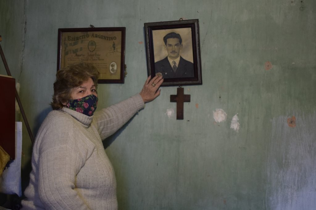 Toda su familia fue ferroviaria y vivían en Turdera, Lomas de Zamora