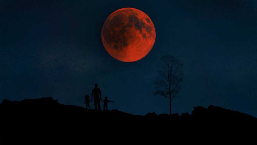 EL DOMINGO SE PODRÁ VER LA LUNA DE SANGRE