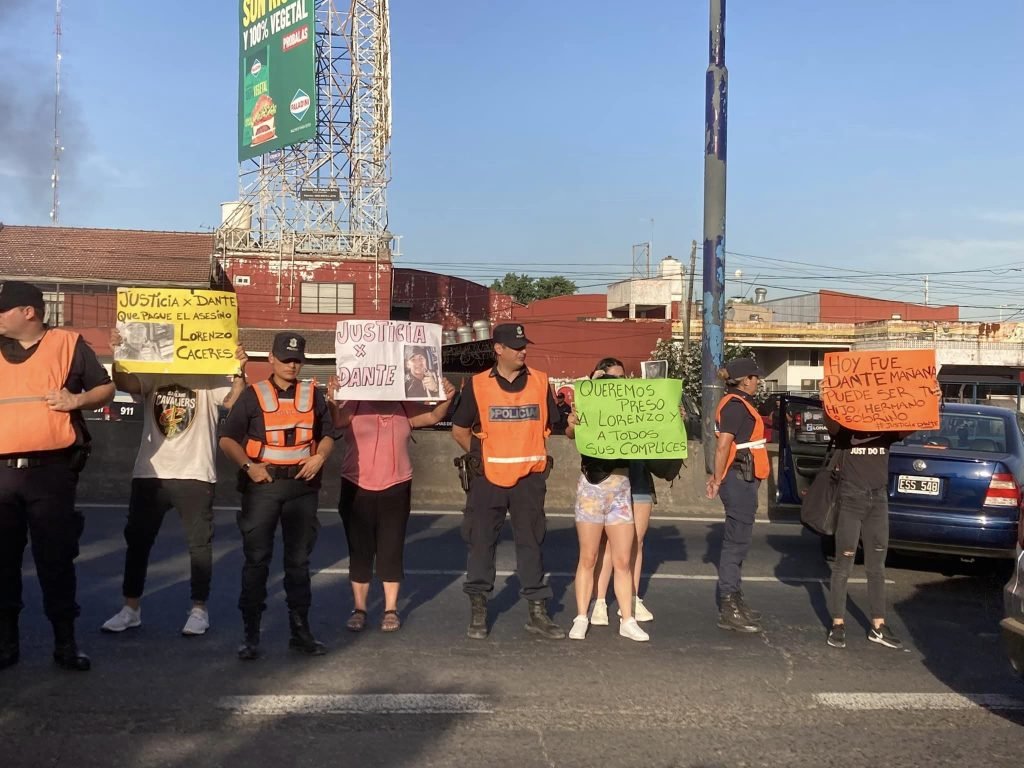 Marcha en pedido de Justicia por Dante Mariano