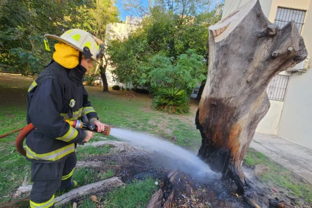 INCENDIO EN ESCALADA