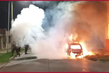 incendio policía