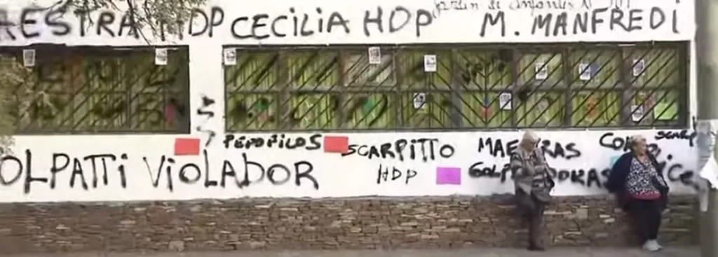Hoy se llevó a cabo un paro docente por 24 horas y movilización contra la violencia hacia jardines en Lomas de Zamora