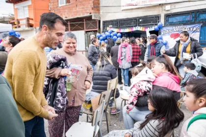 julián álvarez visitó chingolo