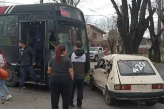 choque brutal en lomas