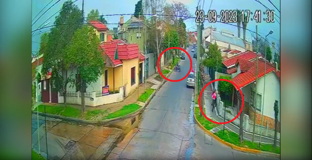 turdera mujer escapar motochorros