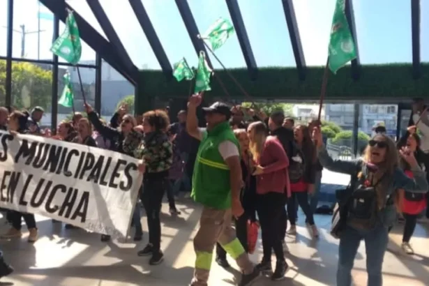 paro trabajadores municipales