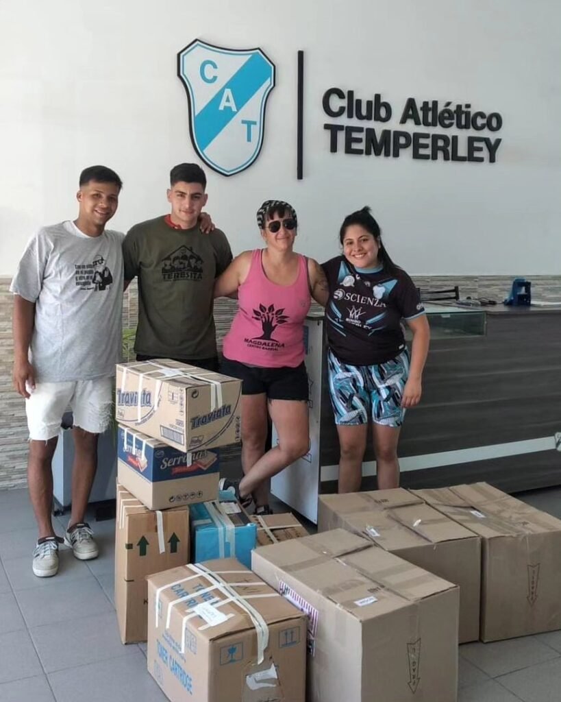 Éxito solidario en Temperley: Campaña "Fiestas Gasoleras" beneficia a entidades sociales de Lomas