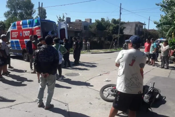 colectivo atropelló menor