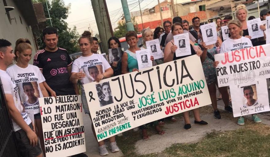 Familiares de víctima exigen justicia por el siniestro que le quitó la vida a José Aquino e insisten en que el acusado "manejaba borracho"