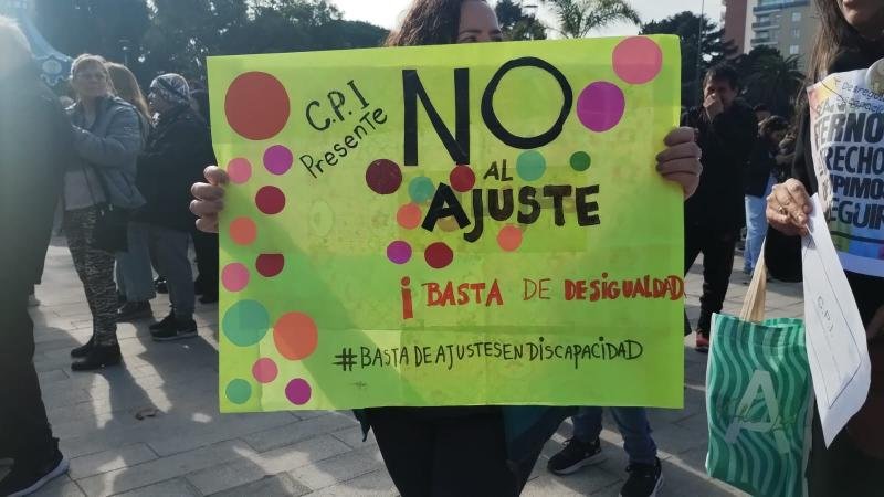 Movilización Nacional contra el ajuste y la desregulación del Sistema de Prestaciones para Personas con Discapacidad