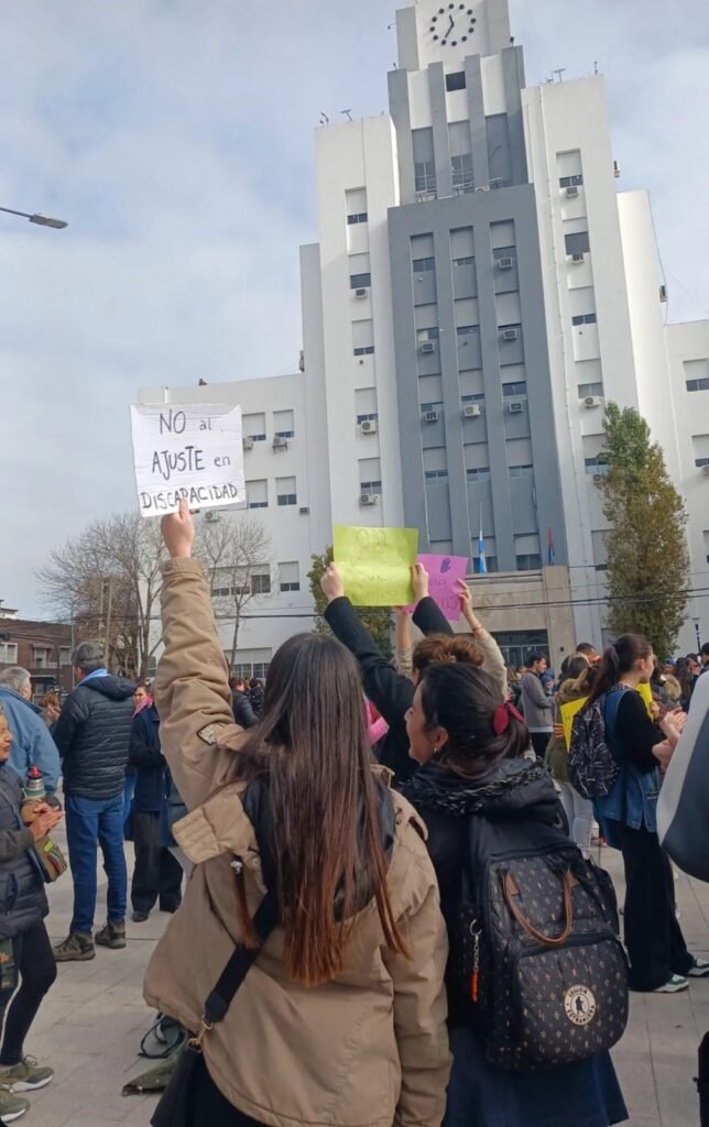 Movilización Nacional contra el ajuste y la desregulación del Sistema de Prestaciones para Personas con Discapacidad