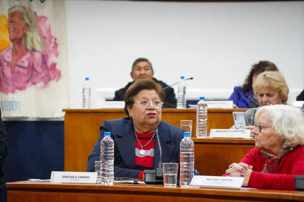 Primera sesión del Parlamentario Lomense de Personas Mayores en el Concejo Deliberante de Lomas de Zamora