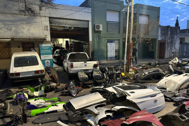 Desbarataron banda dedicada al robo y desguace de autopartes