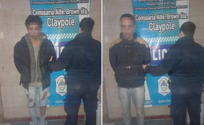 búnker de droga en Claypole