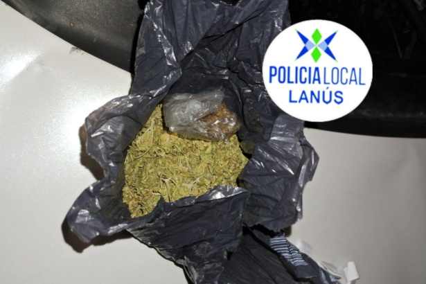Detienen a un hombre con cocaína y marihuana en Lanús