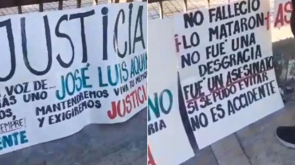 Familiares de José Luis Aquino participarán en marcha por justicia, seguridad y nuevas leyes viales