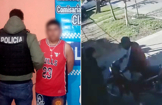 Motochorros en Claypole