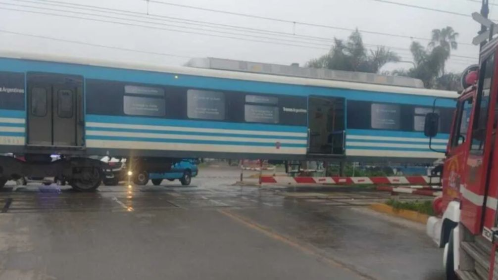 joven atropellado por un tren en Almirante Brown