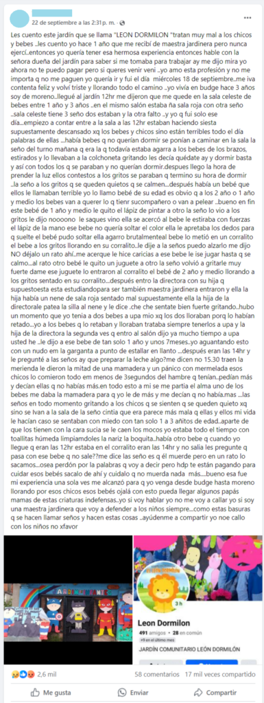 Violencia y tensión en un Jardín de Infantes: madres intentaron linchar a dos maestras acusadas de maltrato infantil