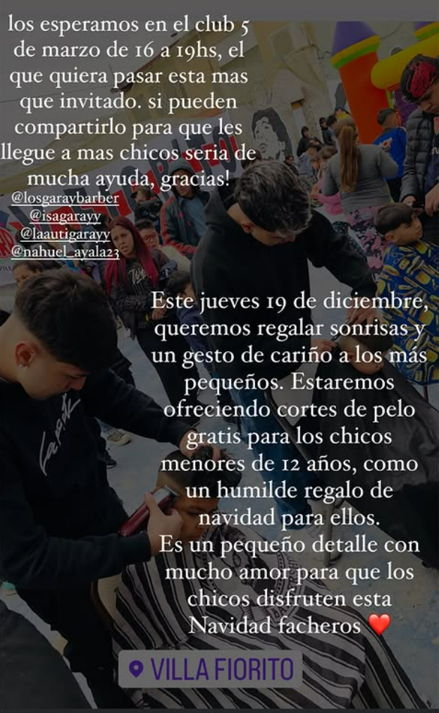 Tres jóvenes peluqueros ofrecerán cortes de pelo gratuitos para niños menores de 12 años: "Un humilde regalo para ellos"