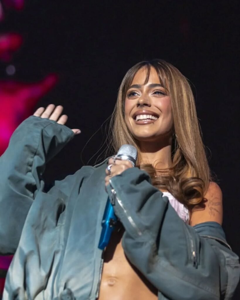 Tini Stoessel sorprende a los fans de Milo J en el Movistar Arena de Madrid con una colaboración inédita