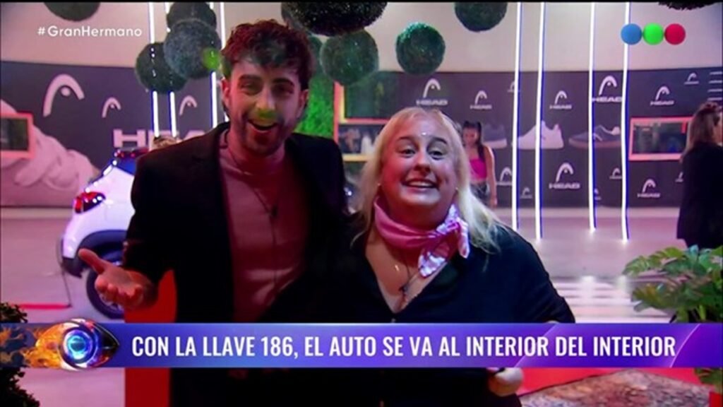 Ulises Apóstolo ganó el desafío del auto 0km en Gran Hermano y festejó alocadamente bailando con sus compañeros