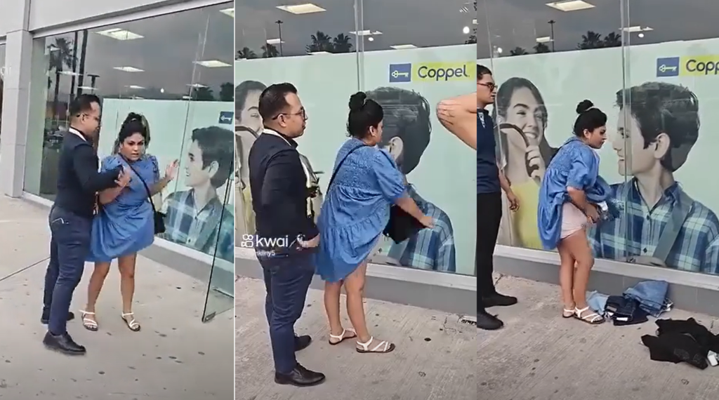 Simuló estar embarazada para robar indumentaria: el insólito intento de hurto en una tienda Coppel que se volvió viral