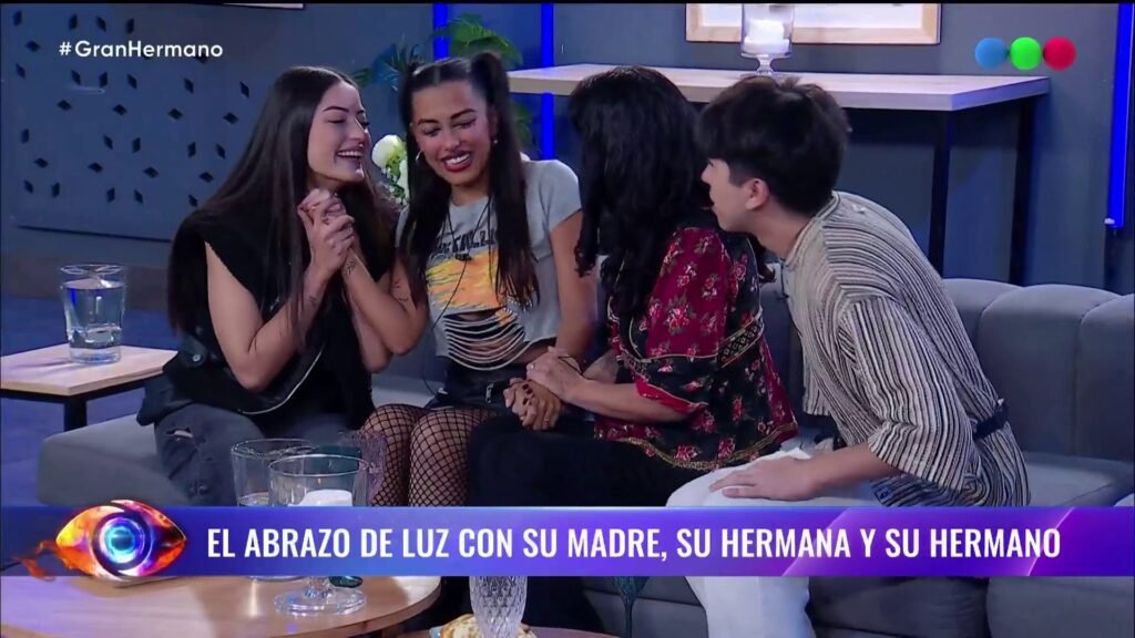 Reencuentro familiar en Gran Hermano: Luz Tito recibió la visita de sus seres queridos tras casi siete meses