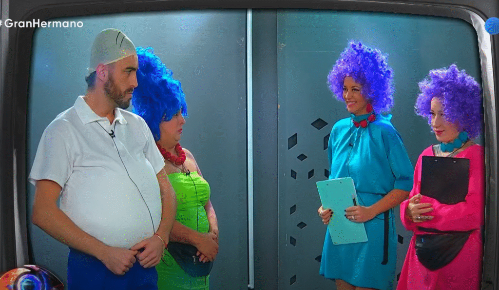 Los participantes de Gran Hermano recrearon escenas de la popular serie de Los Simpson a beneficio del Hospital Gutiérrez