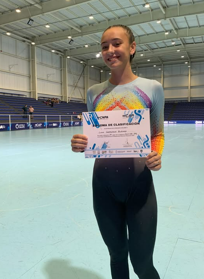 Joven patinadora clasificada a los Juegos Sudamericanos busca apoyo para representar al país en Brasil