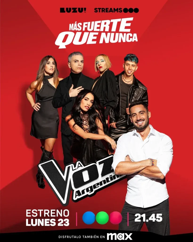 "¡Ya es oficial!": Telefe anunció el regreso de La Voz Argentina con nuevo conductor, jurado renovado y ya tiene fecha de inicio