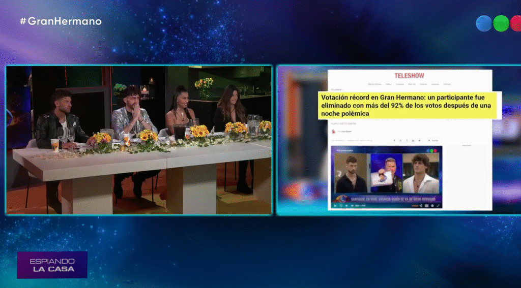 Los cuatro finalistas de Gran Hermano conocieron el impacto del reality en el público antes de la gran final