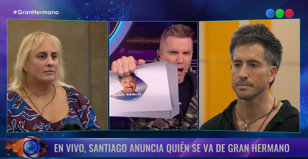 Juan Pablo De Vigili fue eliminado de Gran Hermano tras un tenso mano a mano con Selva Pérez
