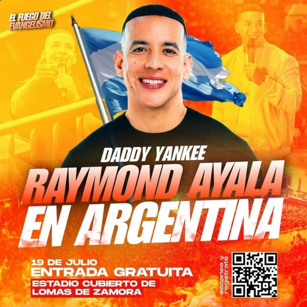Daddy Yankee vuelve a Argentina con un show gratuito en el microestadio de Lomas de Zamora: como registrarse para asistir