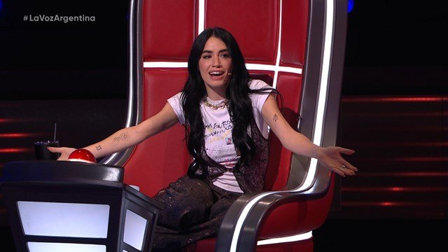 Cruce entre Lali y Miranda! en La Voz Argentina por una participante fan del baile: "Perdón, pero tengo que decirlo"