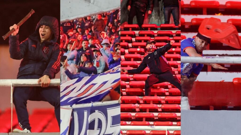 Conmebol canceló el partido entre Independiente y Universidad de Chile tras graves incidentes: El comunicado