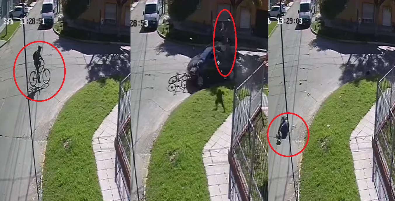 Un automovilista atropelló a un ciclista y se dio a la fuga - Lomas ...