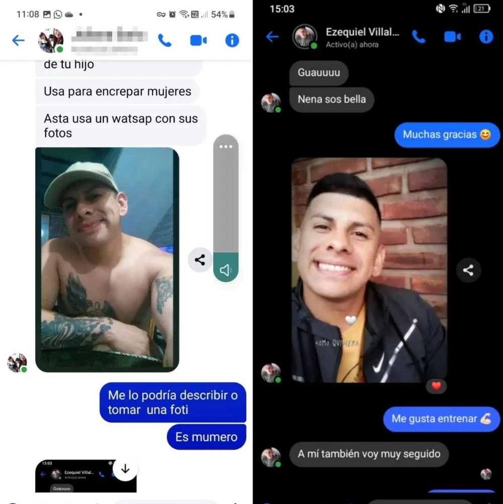 Crimen del sargento Cancino: denuncian uso indebido de sus fotos en perfiles truchos de redes sociales