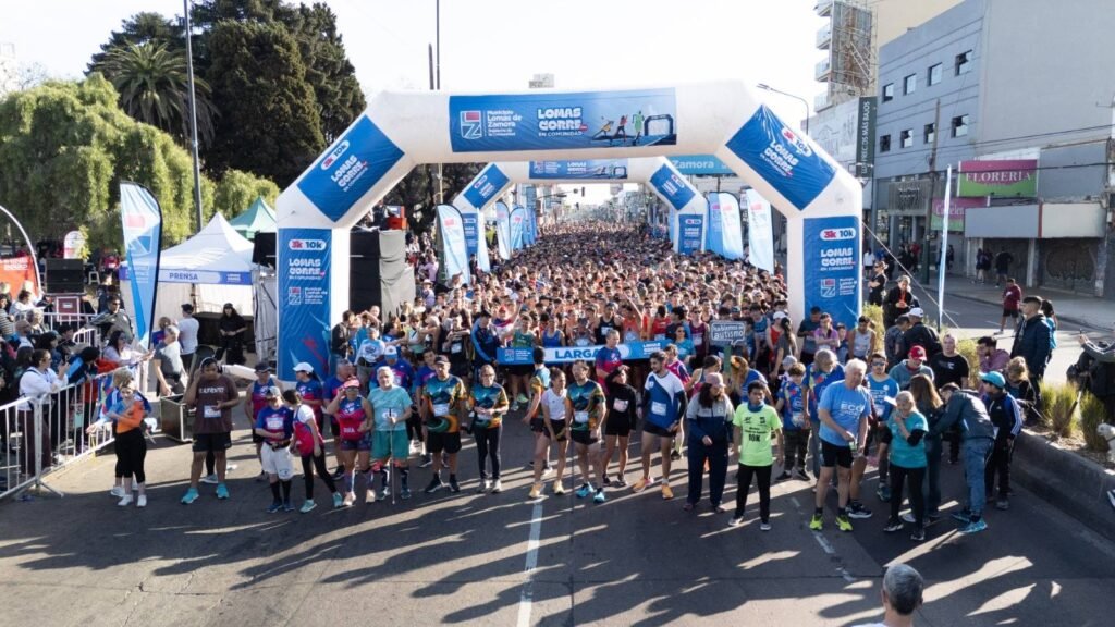 Este fin de semana, más de 10 mil personas participaron de la segunda edición de Lomas Corre en Comunidad