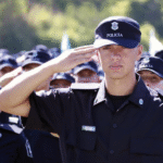 policía
