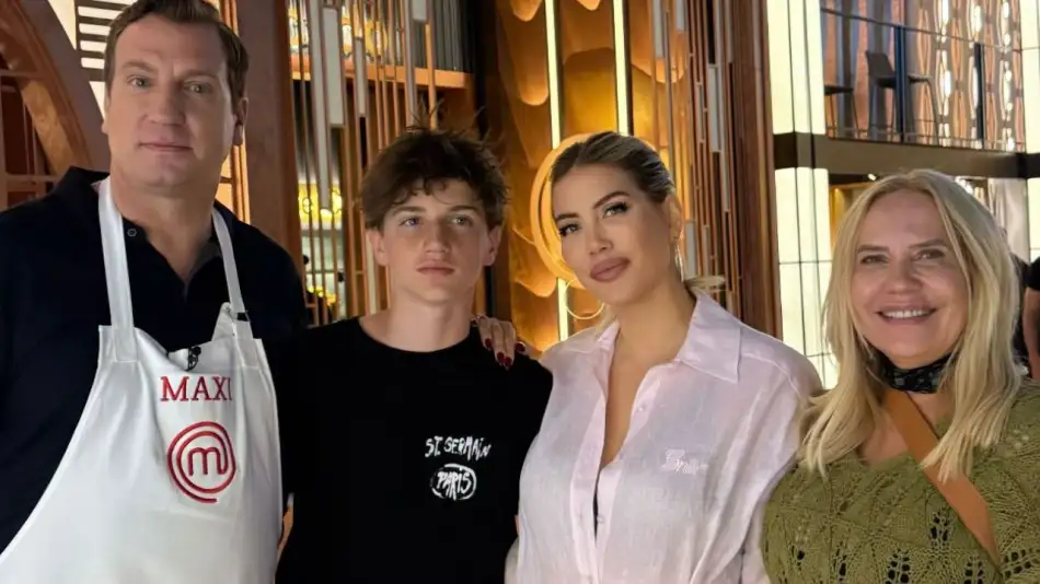 Maxi López regresa a Argentina para reunirse con sus hijos y participar en “MasterChef Celebrity”, reality que conduce Wanda Nara
