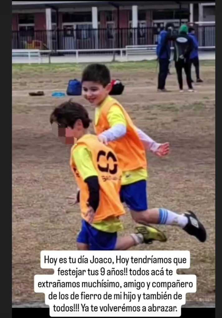 El recuerdo de Joaquín: A tres meses del crimen, la mamá de Joaco lo recordó el día que hubiera cumplido 9 años