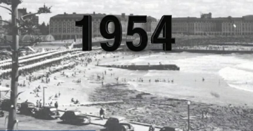 El día que el mar "abrazó" a la Bristol: el antecedente de 1954 que sembró el pánico en Mar del Plata