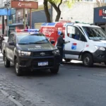 mujer atropellada trasladada a centro de salud