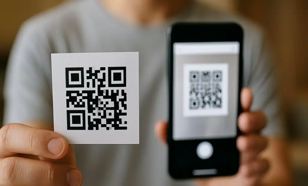 qr falso
