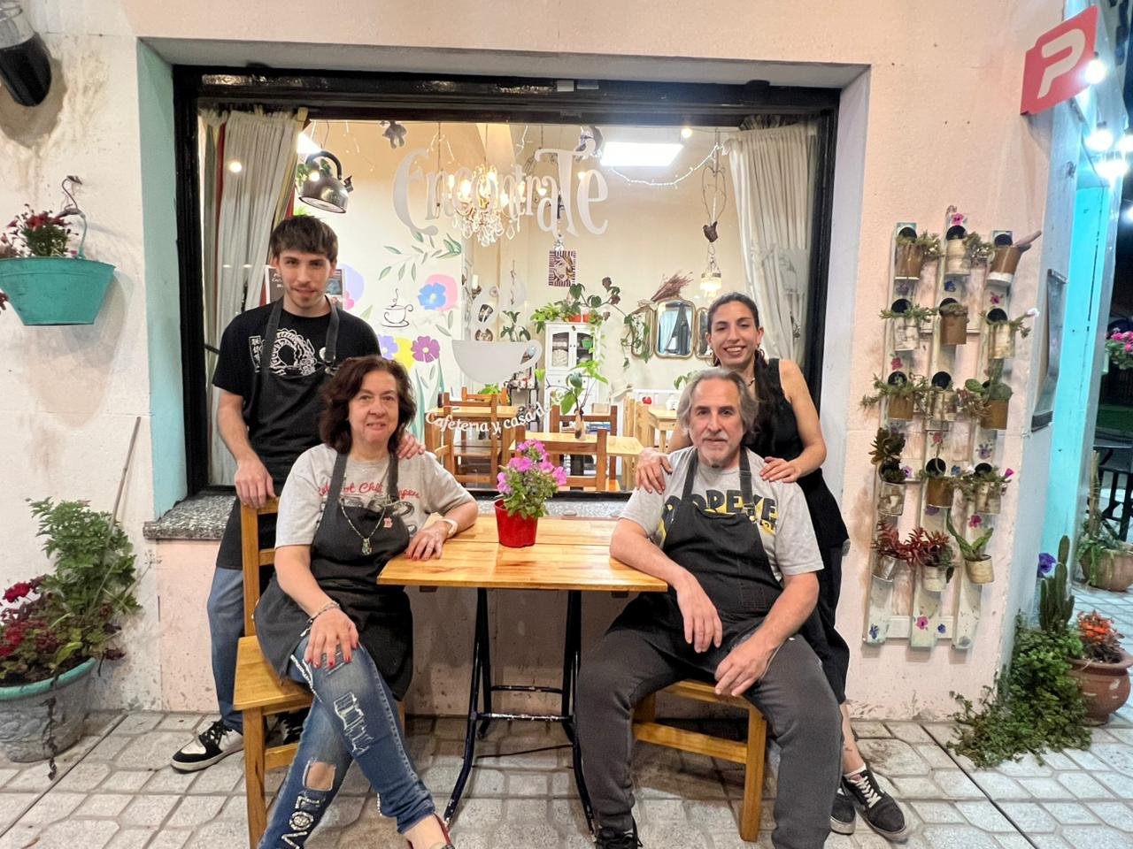 Una casa de té familiar que crece en Lomas
