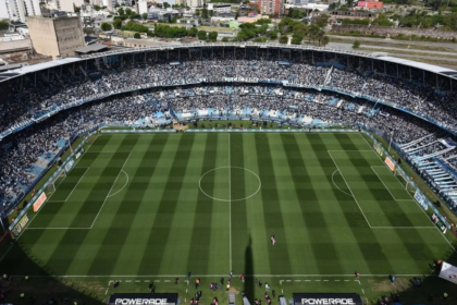asado para socios de Racing